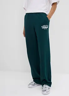 Pantalon en molleton 100% coton, bonprix Pantalon en molleton 100% coton, bonprix