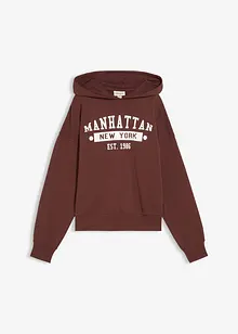 Oversize Hoodie aus reiner Baumwolle, bonprix Oversize Hoodie aus reiner Baumwolle, bonprix