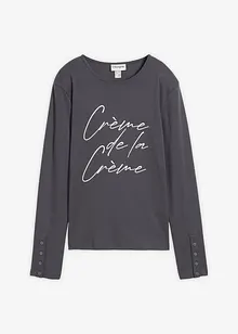 T-shirt manches longues 100% coton, bonprix T-shirt manches longues 100% coton, bonprix