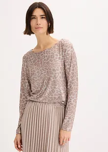 Leo-Shirt mit Glanzdruck, bonprix Leo-Shirt mit Glanzdruck, bonprix