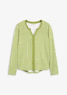 T-shirt manches longues en viscose mélangée, bonprix T-shirt manches longues en viscose mélangée, bonprix
