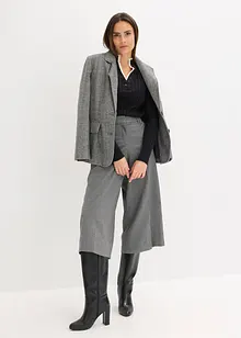 Pull côtelé effet superposé, viscose majoritaire, bonprix Pull côtelé effet superposé, viscose majoritaire, bonprix
