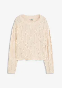 Pull en coton mélangé, bonprix Pull en coton mélangé, bonprix