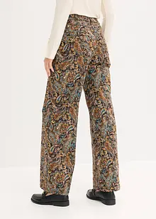 Pantalon ample et extensible en twill, bonprix Pantalon ample et extensible en twill, bonprix