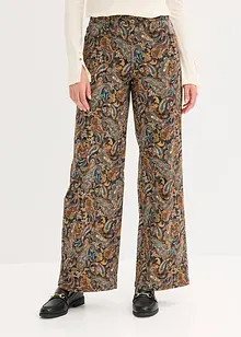 Pantalon ample et extensible en twill, bonprix Pantalon ample et extensible en twill, bonprix