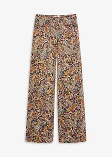 Pantalon ample et extensible en twill, bonprix Pantalon ample et extensible en twill, bonprix