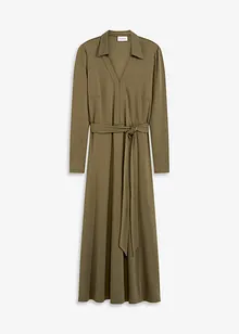 Hemdblusenkleid mit Viskose, bonprix Hemdblusenkleid mit Viskose, bonprix