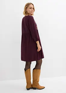 Tunika-Kleid aus fließender Viskose, bonprix Tunika-Kleid aus fließender Viskose, bonprix