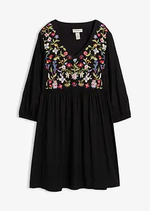 Tunika-Kleid aus fließender Viskose, bonprix Tunika-Kleid aus fließender Viskose, bonprix