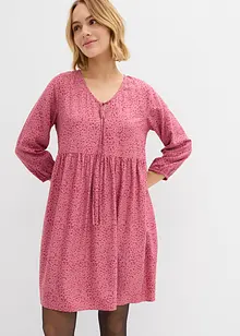 Tunika-Kleid aus fließender Vikose, bonprix Tunika-Kleid aus fließender Vikose, bonprix