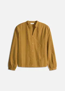 Chemisier en coton avec broderies anglaises, bonprix Chemisier en coton avec broderies anglaises, bonprix