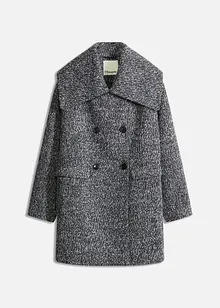 Manteau court aspect laine chinée, bonprix Manteau court aspect laine chinée, bonprix