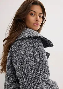 Manteau court aspect laine chinée, bonprix Manteau court aspect laine chinée, bonprix