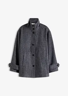 Caban long, aspect laine, bonprix Caban long, aspect laine, bonprix