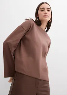 Langarmshirt aus Rippware, bonprix Langarmshirt aus Rippware, bonprix