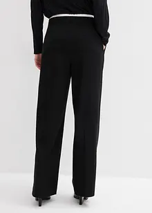 Pantalon large en viscose mélangée, bonprix Pantalon large en viscose mélangée, bonprix