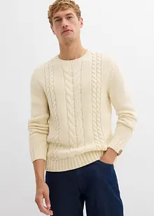 Pull en grosse maille à motif torsadé, bonprix Pull en grosse maille à motif torsadé, bonprix