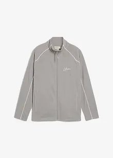 Wärmende Fleecejacke mit sportiven Details, bonprix Wärmende Fleecejacke mit sportiven Details, bonprix