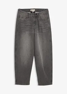 Jean barrel taille mi-haute, bonprix Jean barrel taille mi-haute, bonprix