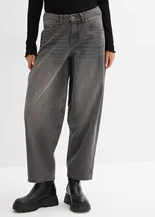 Jean barrel taille mi-haute, bonprix Jean barrel taille mi-haute, bonprix
