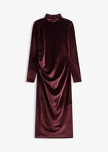 Midikleid aus softem Samt, bonprix Midikleid aus softem Samt, bonprix