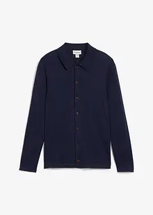 Gilet slim en fine maille avec laine mérinos, bonprix Gilet slim en fine maille avec laine mérinos, bonprix