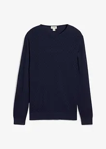 Pull en fine maille avec laine mérinos, bonprix Pull en fine maille avec laine mérinos, bonprix