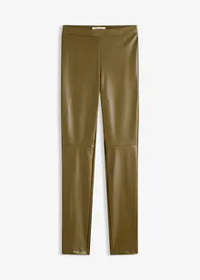 Pantalon bi-matière jersey milano et enduit devant, bonprix Pantalon bi-matière jersey milano et enduit devant, bonprix