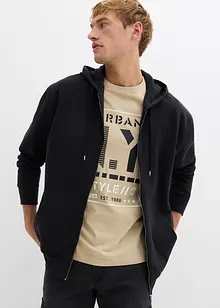 Sweat zippé ample à capuche, bonprix Sweat zippé ample à capuche, bonprix