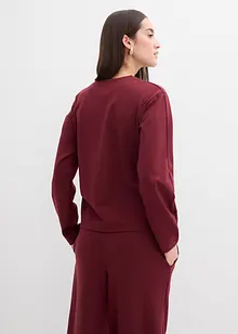 Langarmshirt aus Punto di Roma, bonprix Langarmshirt aus Punto di Roma, bonprix