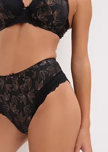 Maxislip mit schimmerndem Druck, bonprix Maxislip mit schimmerndem Druck, bonprix