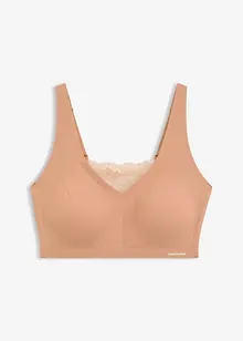 Wattiertes Feel Comfort Lasercut Bralette, bonprix Wattiertes Feel Comfort Lasercut Bralette, bonprix