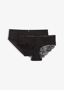 (2er Pack) Hipster aus edler Spitze, bonprix (2er Pack) Hipster aus edler Spitze, bonprix