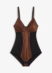 Medium Shape Body aus glitzerndem Material, bonprix Medium Shape Body aus glitzerndem Material, bonprix