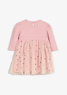 Bodykleid aus Bio-Baumwolle mit kleinen Herzen-Print, bonprix Bodykleid aus Bio-Baumwolle mit kleinen Herzen-Print, bonprix