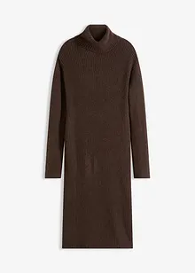 Rollkragen Rippstrickkleid, bonprix Rollkragen Rippstrickkleid, bonprix