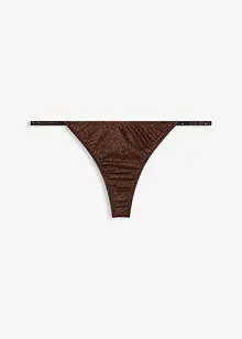 String Tanga aus glitzerndem Material, bonprix String Tanga aus glitzerndem Material, bonprix