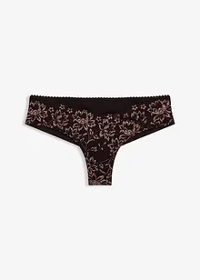 Brazilslip mit Glitzergarn, bonprix Brazilslip mit Glitzergarn, bonprix