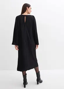 Midikleid aus strukturiertem Crinkle, bonprix Midikleid aus strukturiertem Crinkle, bonprix