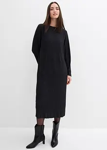 Midikleid aus strukturiertem Crinkle, bonprix Midikleid aus strukturiertem Crinkle, bonprix