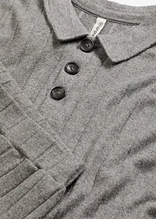 Weit geschnittener Loungewear Hausanzug aus weicher Rippe, bonprix Weit geschnittener Loungewear Hausanzug aus weicher Rippe, bonprix