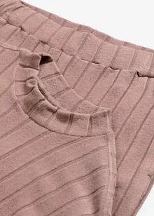 Vêtement d’intérieur en matière douce et côtelée, oversize, bonprix Vêtement d’intérieur en matière douce et côtelée, oversize, bonprix