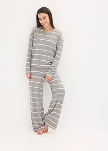 Weit geschnittener Loungewear Hausanzug aus weichem Material, bonprix Weit geschnittener Loungewear Hausanzug aus weichem Material, bonprix