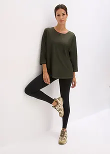 Ultrasoftes Funktionsshirt mit ¾ Ärmel, schnelltrocknend, bonprix Ultrasoftes Funktionsshirt mit ¾ Ärmel, schnelltrocknend, bonprix