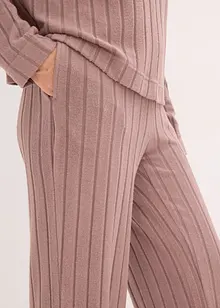 Vêtement d’intérieur en matière douce et côtelée, oversize, bonprix Vêtement d’intérieur en matière douce et côtelée, oversize, bonprix