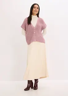 Strick-Weste mit dekorativen Knöpfen und Wollanteil, bonprix Strick-Weste mit dekorativen Knöpfen und Wollanteil, bonprix