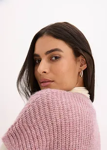 Strick-Weste mit dekorativen Knöpfen und Wollanteil, bonprix Strick-Weste mit dekorativen Knöpfen und Wollanteil, bonprix