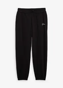 Jogginghose aus reiner Baumwolle, Loose Fit, bonprix Jogginghose aus reiner Baumwolle, Loose Fit, bonprix