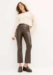 Pantalon enduit, bonprix Pantalon enduit, bonprix