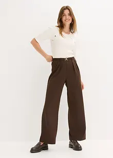 Pantalon en jersey à taille élastiquée, bonprix Pantalon en jersey à taille élastiquée, bonprix